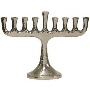 Durable Metal Menorah Candle Stand With Classic Design For Hanukkah Festival Home Decoration Candle Holder - Product Image 6