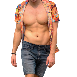 <b>Mens</b> Solid Full Sleeve Casual <b>Shirt</b> Regular Fit 100% Cotton Breathable Lightweight <b>Beach</b> Vacation Summer Wear - Product Image 1