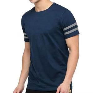 Camiseta de cuello redondo de alta calidad con diseño de logotipo personalizado para venta en línea a precio asequible. - Product Image 3