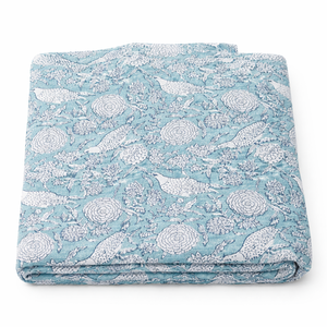 Tela de Algodón Estampada de Color Claro, Orgánica, Ecológica, Absorbente de Humedad, Transpirable, Ligera y Tejida - Product Image 1