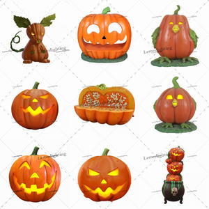 Jack O' Lantern Calabaza Gallina <span class=keywords><strong>Rata</strong></span> Araña 100 Cm Ratones Hombre Lobo Ratones Fantasma Árbol de Halloween Banco Embrujada <span class=keywords><strong>Esqueleto</strong></span> Sin Cabeza Bruja - Product Image 4
