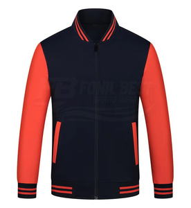 เสื้อแจ็คเก็ตวาร์ซิตี้ชาย สีเขียวขาว คอตั้ง ซิปหน้า สไตล์ลำลอง สำหรับฤดูหนาว ผลิตจากผ้าขนสัตว์/วิสโคส เป็นมิตรต่อสิ่งแวดล้อม ระบายอากาศได้ดี - Product Image 4