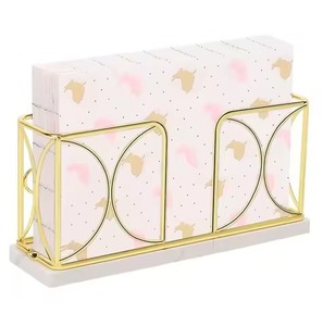 Elegant Contemporary Metal Napkin Stand For Dining Table And Kitchen Stylish <b>Tissue</b> Stand For Home Office And Restaurant - Product Image 6