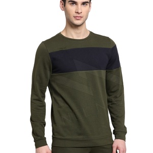 Sweat-shirt à col rond personnalisé pour homme, fabriqué en 2023, en polyester/coton, molleton uni, vêtements d'hiver - Product Image 1