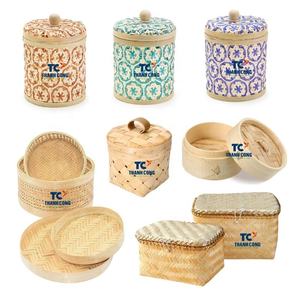 Venta al por mayor de joyero de bambú ecológico hecho en Vietnam productos de bambú natural de alta calidad - Product Image 2