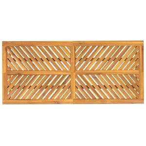78.7 tavolo da pranzo con Patio in legno massello di Acacia \ "x35.4 \" x29.1 \ "set da giardino - Product Image 5