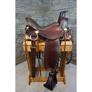 Silla de montar inglesa de cuero natural hecha a mano, resistente al agua, de alta calidad, precio al por mayor. - Product Image 6