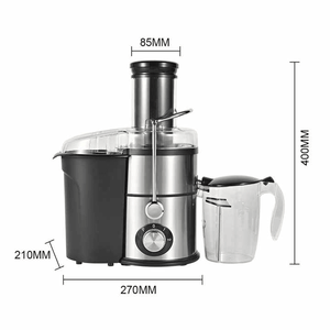 28199470 Estrattore di Succo Elettrico Verticale Moderno da 900W, Multifunzione con Contenitori Senza BPA da 0,8L e 1,5L per Frutta e Verdura - Product Image 4