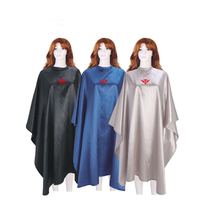 Capas de Peluquería de Poliéster Satinado de Calidad Superior, Accesorios para Corte de Cabello, para Salón de Belleza, Precio de Fábrica, Venta al Por Mayor - Product Image 1
