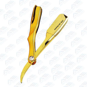 Instrumentos de Belleza para Depilación Corporal Ecológicos para Salones, Maquinilla de Afeitar Manual Profesional de Acero Inoxidable para Hombres - Product Image 2