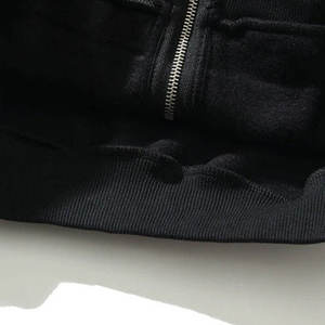 Sweat à capuche zippé Travis Scott pour homme, noir, oversize, streetwear, coton, molleton français, sweat à capuche, vêtements décontractés d'automne - Product Image 6