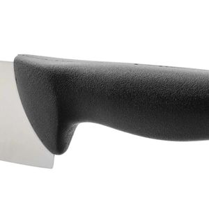 Cuchillos de Cocina con Mango Negro y Hoja Plateada en Punta, con Protector de Dedos y Empuñadura Ergonómica para Cortar Vegetales y Preparar Comidas Diarias - Product Image 6