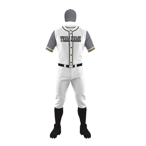 Meilleur uniforme de baseball personnalisé avec logo imprimé, unisexe, grande taille, nouveau design, haute qualité, couleur unie, service OEM - Product Image 2