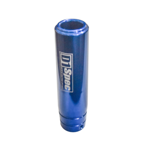 D1SPEC Universal Round Style Emergency Brake Handle Sleeve Anodized Blue Aluminum Drift Handbrake Cover <b>Interior</b> <b>Accessory</b> - Product Image 2