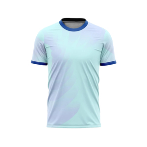 เสื้อฟุตบอลผู้ชาย ผ้าทนทาน ซักง่าย ระบายอากาศได้ดี สวมใส่สบาย ไม่ยับง่าย แขนสั้น ชุดกีฬา - Product Image 1