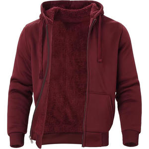 ชุดวอร์มผู้ชายสไตล์วินเทจสำหรับฤดูหนาว ระบายอากาศได้ดี แห้งเร็ว ผ้าเนื้อนุ่ม ด้านนอกดีไซน์หนังพรีเมียม ด้านในบุผ้าเนื้อนุ่ม พร้อมเชือกผูกเอว - Product Image 1