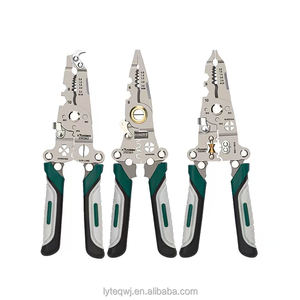 OEM, электрик, складной инструмент для зачистки проводов, обжимные инструменты, популярная углеродистая сталь, DIY, многофункциональный зубчатый режущий кабель с длинным носом - Product Image 2