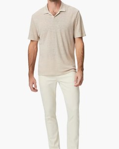 Ventes d'usine - Chemises polo pour hommes, nouveau design, haute qualité, couleur unie, lin, chemises décontractées, logo personnalisé, manches polo - Product Image 3