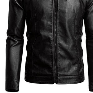 Nouvelle collection de vestes en cuir 100% avec design intégral pour hommes, vestes pour l'hiver, veste tendance pour hommes - Product Image 3