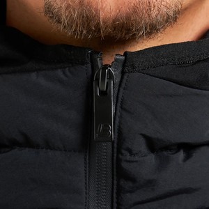 Men's High-End <b>Thin</b> Winter <b>Jacket</b> Casual <b>Puffer</b> Coat with Zipper Long Windproof Waterproof 90% Down for Casual Use - Product Image 4