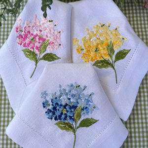 ผ้าเช็ดปากที่เป็นมิตรต่อสิ่งแวดล้อมแบบเย็บตะเข็บ60x60ซม. 6ชิ้น - Product Image 2