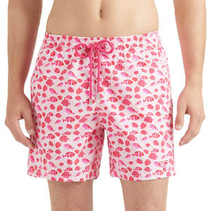 Shorts de bain pour hommes de qualité supérieure, fabriqués par une usine de marque privée, shorts de plage d'été personnalisés en polyester pour hommes - Product Image 5