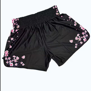 Servicio OEM, Shorts de Entrenamiento de MMA y Muay Thai Sublimados, Ropa Deportiva Transpirable y Resistente para Entrenamiento de Boxeo, Shorts de Muay Thai - Product Image 2