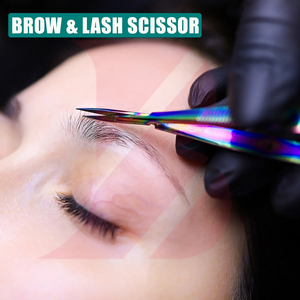 Ciseaux de beauté à ressort en acier inoxydable anti-rouille, personnalisables avec logo, couleur arc-en-ciel, très demandés, pour modelage et finition, OEM/ODM disponible - Product Image 6