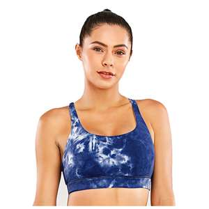 Novedad 2026: Hermosos Sujetadores Deportivos Sin Espalda, Sujetador Deportivo Acanalado, Top Corto Sublimado para Gimnasio y Fitness, Ropa Deportiva para Mujer - Product Image 1