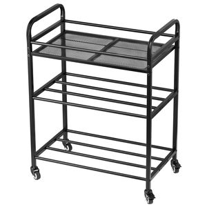 Scaffale porta filamenti per stampante 3D - Porta bobine a 3 livelli con ruote per impieghi gravosi - Soluzione per lo stoccaggio dei filamenti - Product Image 1