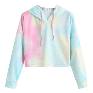 Sudadera con capucha reversible personalizada unisex, bordada e impresa, de gran tamaño, antiencogimiento, de felpa lavada, informal, de verano para mujer - Product Image 3