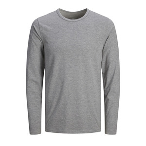 Camiseta de Manga Larga Color Gris de Alta Calidad para Hombre, Orientada a la Exportación, de Bangladesh - Product Image 2