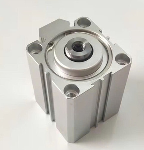 SDA Series Compact Air Cylinder Thin Type Pneumatic Cylinder Double Acting - Product Image 2