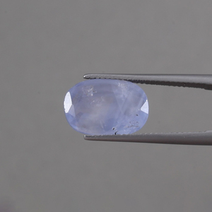 Zafiro Azul Suelto de 5 Quilates, Corte Ovalado de 11x9mm, Natural, Tallado a Mano, Pulido, Tratado Térmicamente, para Joyería, Gema NGTC - Product Image 1