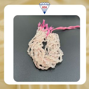 Cuentas de Cuarzo Rosa Natural, Ovaladas, Lisas, Calidad AAA, Venta al por Mayor para Fabricación de Joyería, Collares, Pulseras, Cuentas a Granel, OEM - Product Image 6