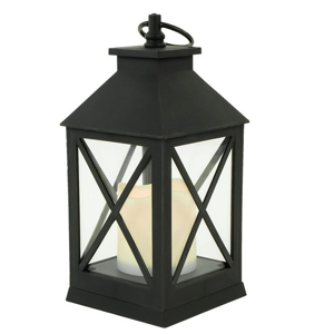 Nueva Linterna de Metal de Acero Inoxidable de Lujo para Decoración del Hogar, con Acabado en Color Negro Mate para Navidad - Product Image 1