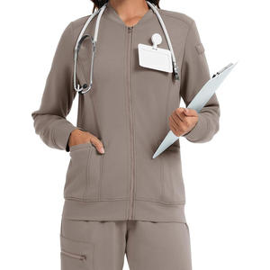 Uniforme Médico de Manga Larga para Mujer, Uniforme de Dentista, Uniforme de Enfermera, Ropa de Trabajo para Hospital, Uniforme de Farmacia a Precio Accesible - Product Image 1