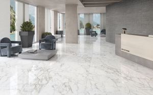 NOVA caarrara กระเบื้องพอร์ซเลนขัดเงา9มม. ขนาด600x1200มม./24X48ดีไซน์คลาสสิกทันสมัยเกรดพรีเมี่ยมได้รับการรับรองมาตรฐาน - Product Image 3