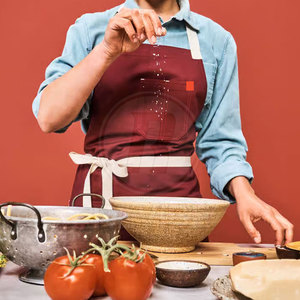 Adjustable <b>Kitchen</b> <b>Apron</b> Waist Strap <b>Kitchen</b> <b>Apron</b> For Men Women Cooking Baking <b>Kitchen</b> Restaurant Use - Product Image 6