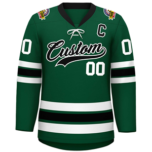 Jersey de Hockey sobre Hielo Elite, Ropa Deportiva Personalizada para Equipos, Impresa, 100% Poliéster, Absorbe la Humedad, Alto Rendimiento, OEM, ODM, Venta al Por Mayor de Fábrica - Product Image 3