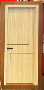 Porte d'entrée Dewoo WPC moderne, imperméable, en composite bois-plastique, design personnalisé - Product Image 3