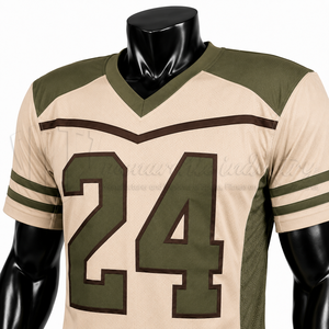 Uniforme de Fútbol Americano Personalizado, Sublimado, Transpirable, Ropa Deportiva de Alto Rendimiento, Fabricante OEM ODM - Product Image 6