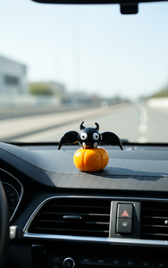 Presse-papiers en cristal Art Déco fait main en verre, décoratif pour la maison, le bureau, le tableau de bord de voiture, cadeau pour Halloween et Noël - Product Image 6