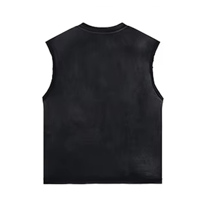 Camisetas de Tirantes Oversize Estampadas con Cuello Redondo Estilo Urbano Vintage Lavado, Hechas a Medida, para Gimnasio y Entrenamiento, Ropa Deportiva con Precio de Descuento - Product Image 2