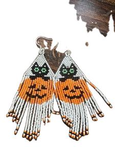 Pendientes bordados hechos a mano HOGS Beaded para mujeres y niñas Exportación directa de la India Fabricante Joyería de gota de moda - Product Image 2