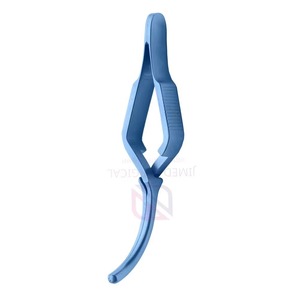 Pinza para Bulldog DEBAKEY de 7.5cm, Precio de Fábrica OEM, Aprobada por la CE, Instrumento de Microcirugía de Acero Inoxidable Atraumático con Recubrimiento Azul - Product Image 5