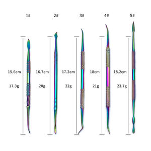 Kit de laboratoire dentaire manuel de qualité supérieure, 10 pièces, couleur personnalisée, léger, outil de sculpture de cire dentaire, ensemble d'outils chirurgicaux pour dentiste - Product Image 3