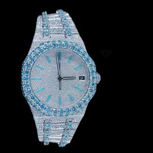 Best Selling Stylish Moissanite Diamond Quartz <b>Watch</b> Women Crystal Decor Slim Design <b>Waterproof</b> <b>Watch</b> Available At Best Price - Product Image 6