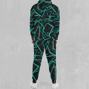 Ensemble de survêtement deux pièces pour homme, design classique, décontracté, respirant, léger, avec sublimation, survêtements assortis - Product Image 2