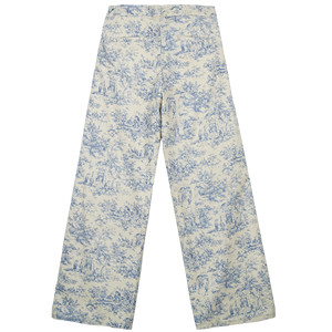 Pantalones Anchos de Mezclilla para Mujer, Cintura Alta, Estampados, Corte Holgado, Transpirables para Verano, Hechos con Algodón Sostenible BCI y Reciclado, Modelo 7.4 - Product Image 2